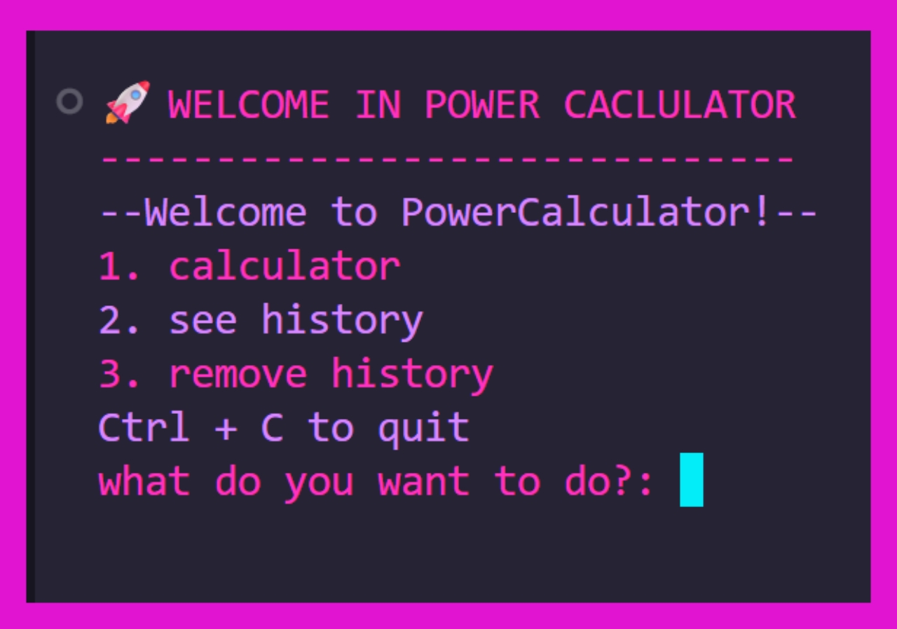 Aperçu de la calculatrice